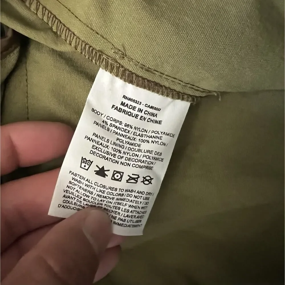 Nike Jordan 23 Engineered Woven Cargo Pants Green Men's Medium DQ8053-378 NWT